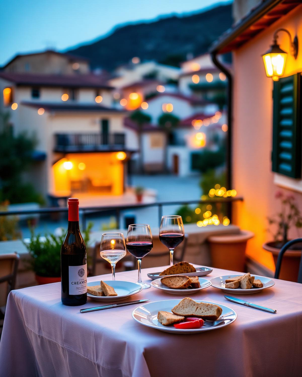 Tarde de tapas y vino